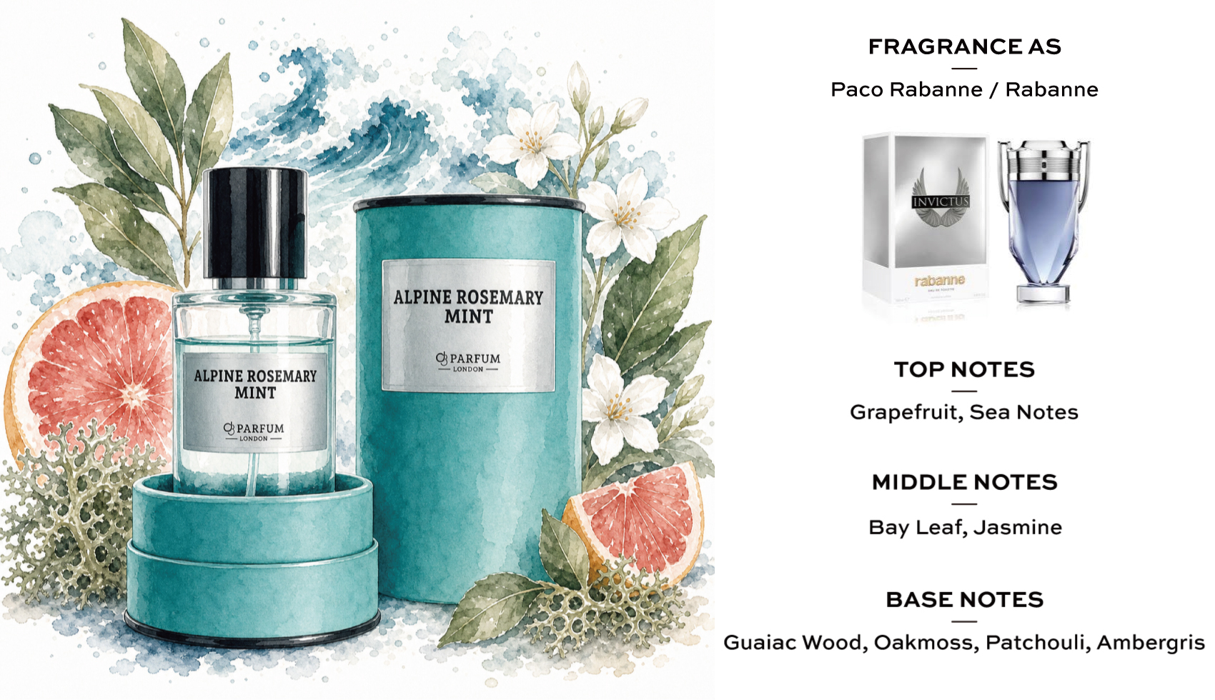 Dear Body Mountain Rosemary Mint Eau de Parfum, 50 ml — detail 1