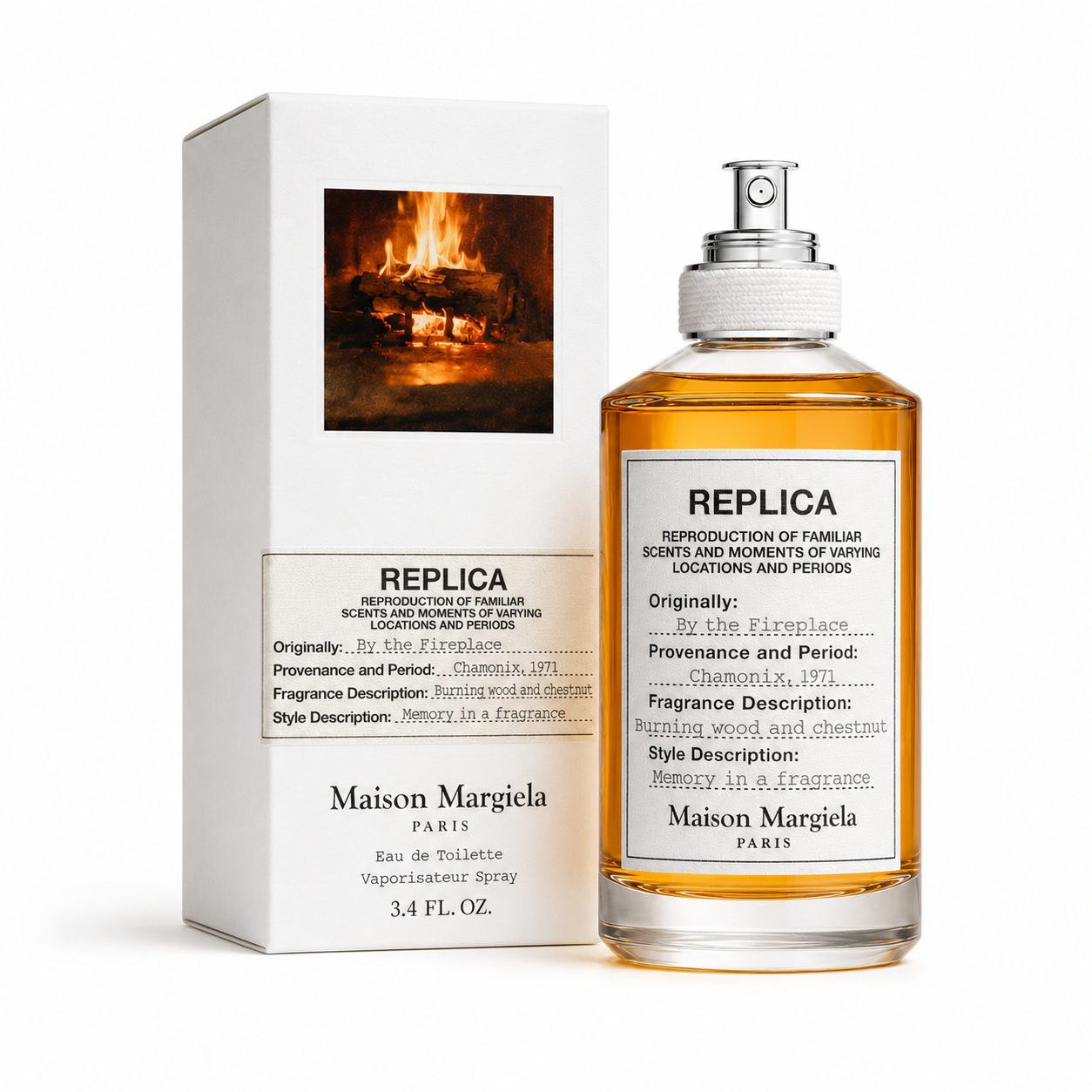 Maison Margiela REPLICA By the Fireplace Eau de Toilette — 3.4fl oz