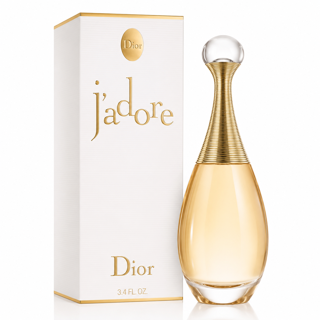 Dior J'adore Eau de Parfum – Women's Floral Luxury Fragrance with Ylang-Ylang, Jasmine & Rose — 3.4fl oz